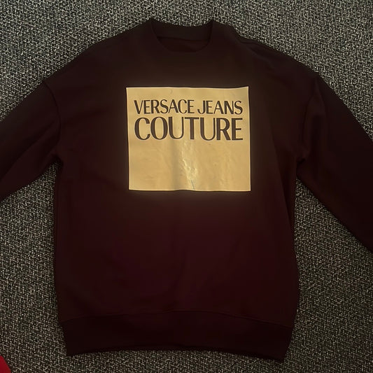 Versace Couture Black Jumper (Size - Large)